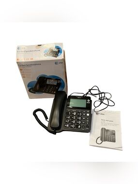 AT&T CL2940 Corded Phone Caller ID/Call Waiting Speaker Landline Hearing